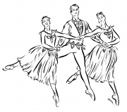 Eemeralds Trio, Balanchine