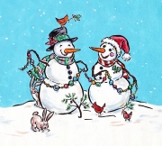 Christmas Snowfolk