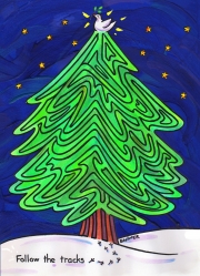 Christmas Tree Maze